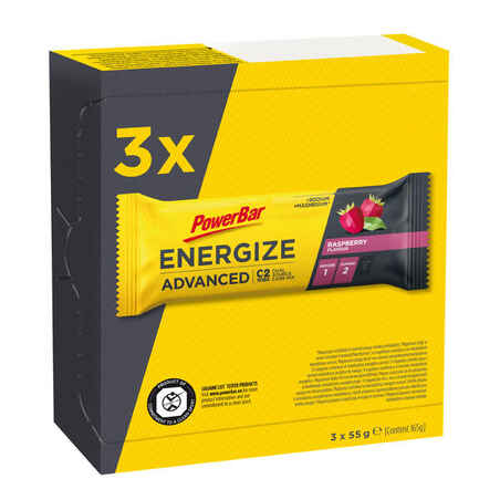 Žitne ploščice ENERGIZE C2max (jagoda, 3 x 55 g)