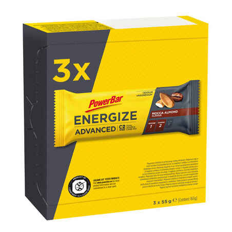 3 x 55 g C2max Energy Bar - Mocha/Almond