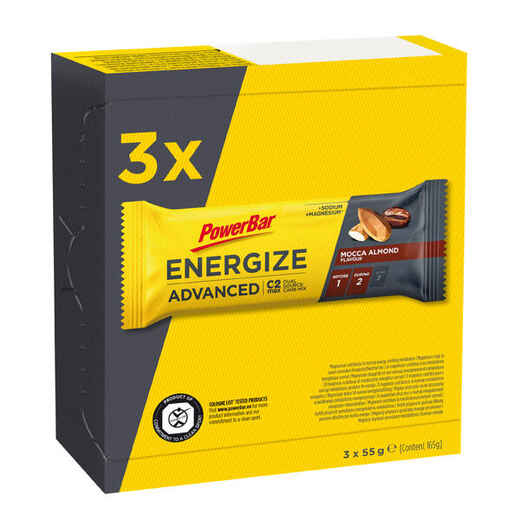 
      Enerģijas batoniņš “C2max”, 3 x 55 g, mokas kafijas, mandeļu
  