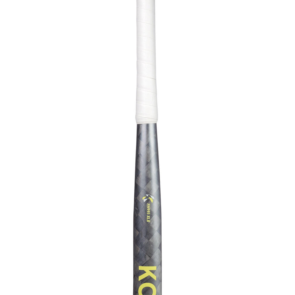 Palica za hokej na travi FH995 s 95% karbona za napredne odrasle sivo-žuta