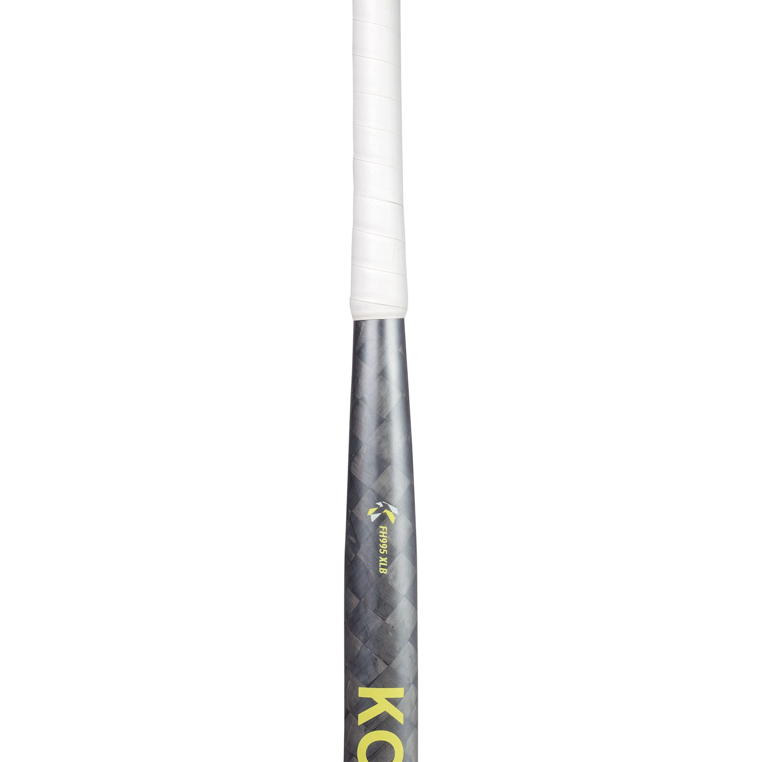 Adult Advanced 95% Carbon Extra Low Bow Field Hockey Stick FH995 - Grey/Yellow 10/12