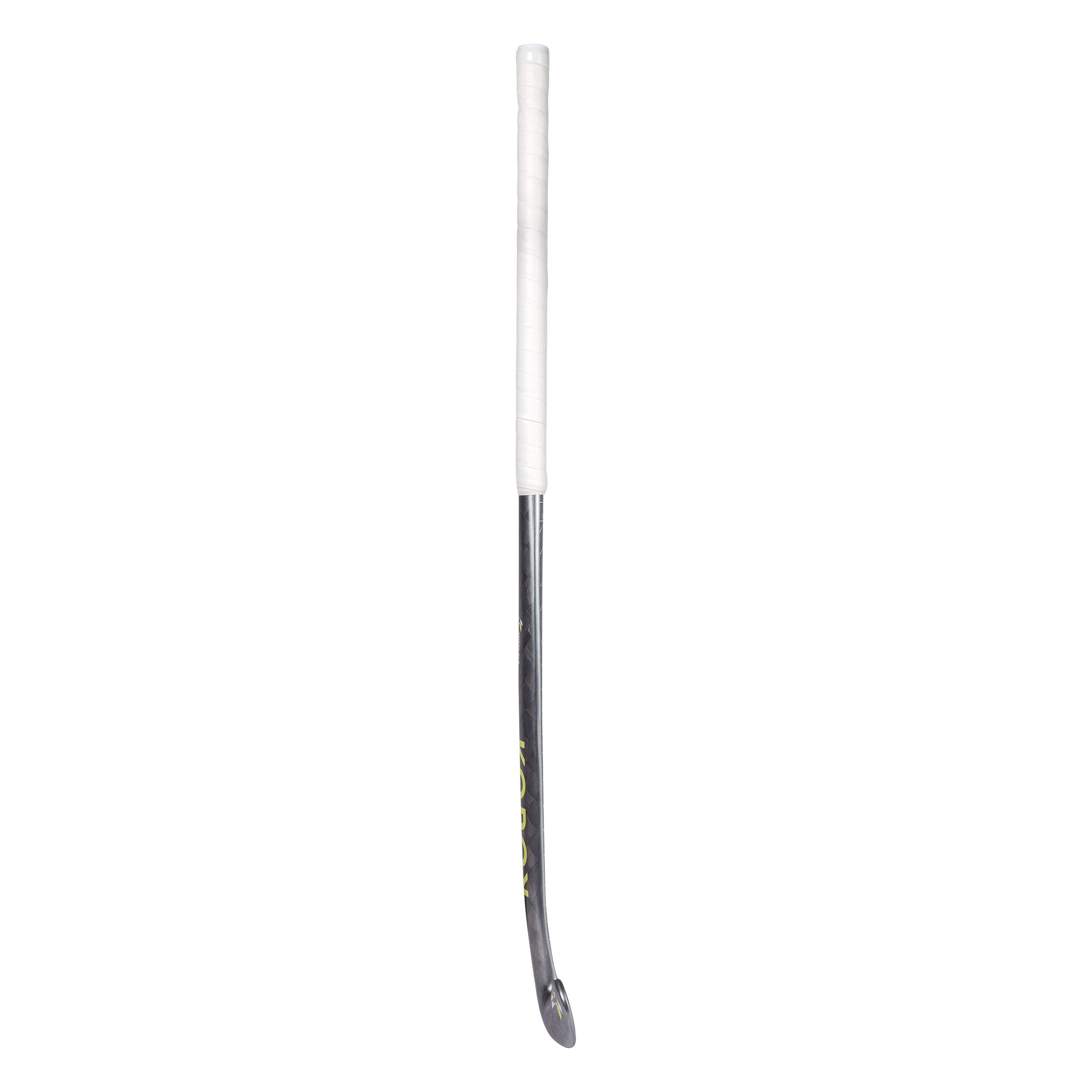 Adult Advanced 95% Carbon Extra Low Bow Field Hockey Stick FH995 - Grey/Yellow 7/9