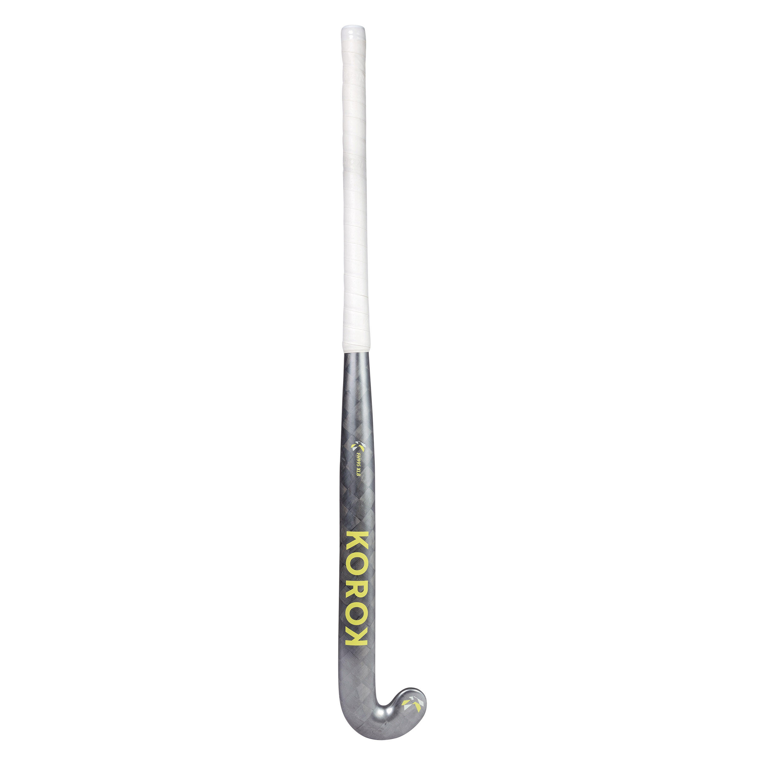 Adult Advanced 95% Carbon Extra Low Bow Field Hockey Stick FH995 - Grey/Yellow 7/12