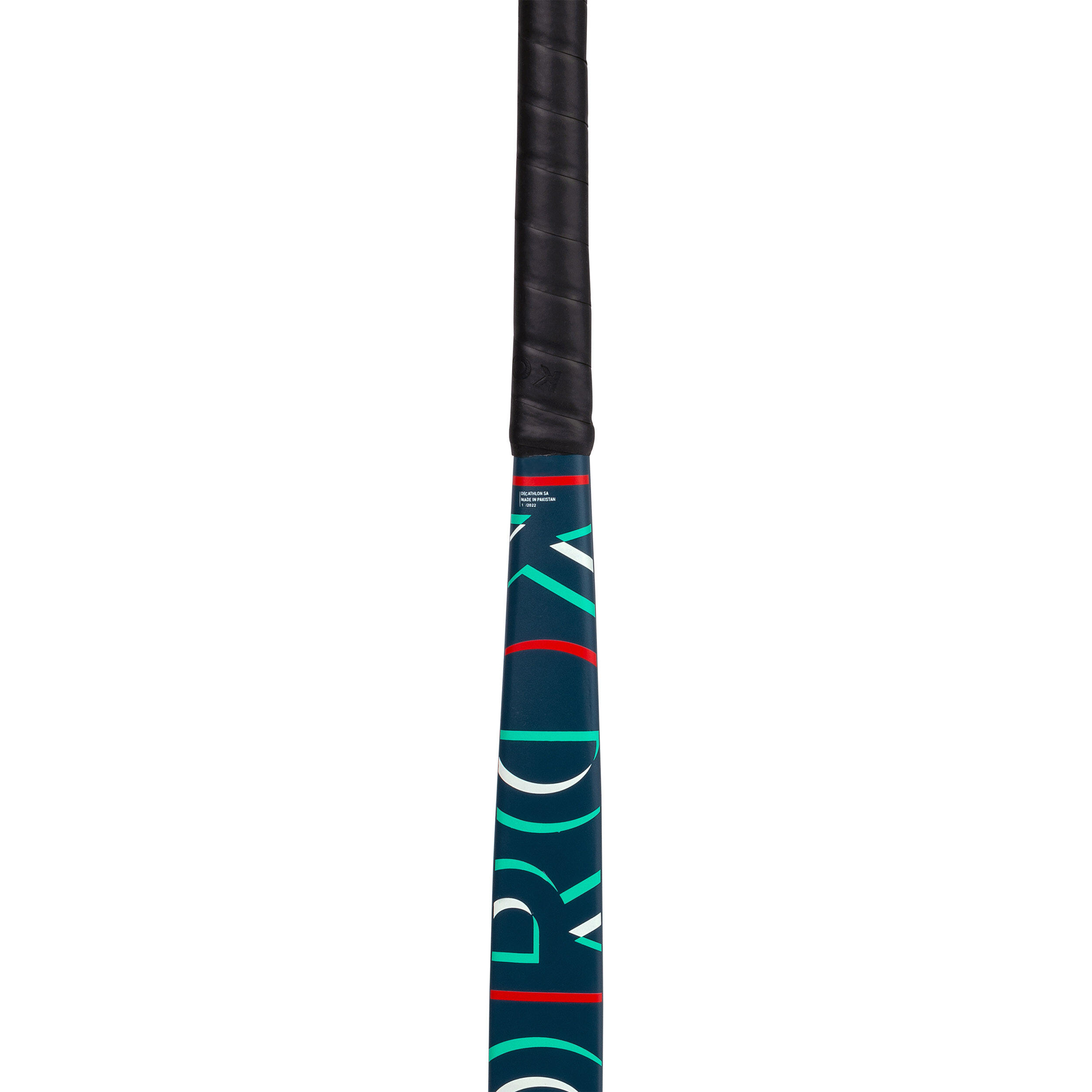 Kids' Beginner/Occasional Field Hockey Wooden Stick FH100 - Blue/Red 11/12