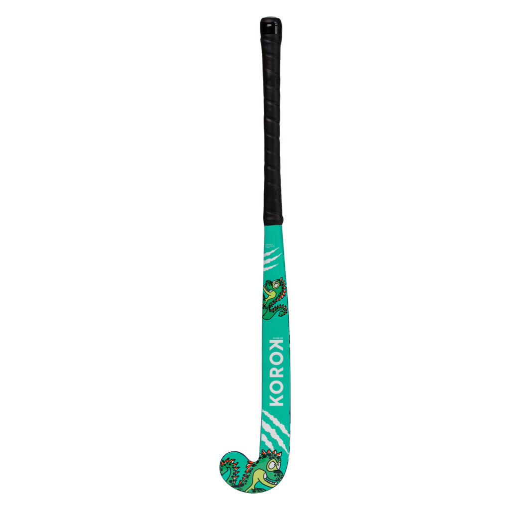 Kids' Wood Field Hockey Stick FH100 - Narwhal