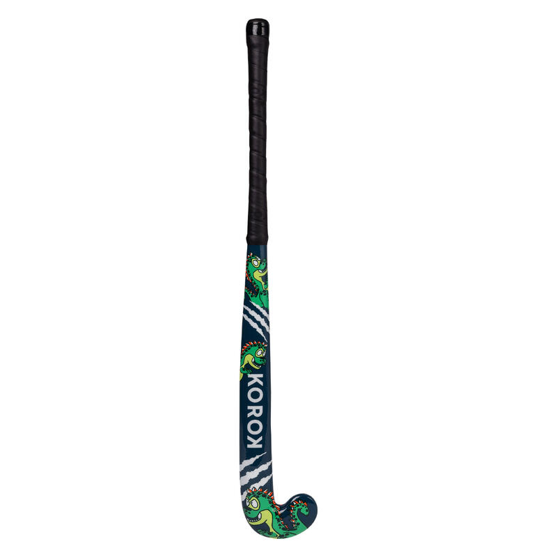 Hockeystick voor kinderen hout FH100 dino