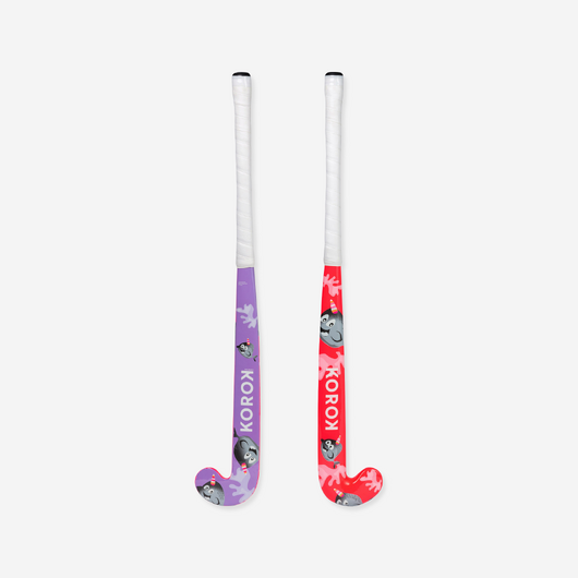 Stick de hockey sur gazon enfant bois FH100 Narval