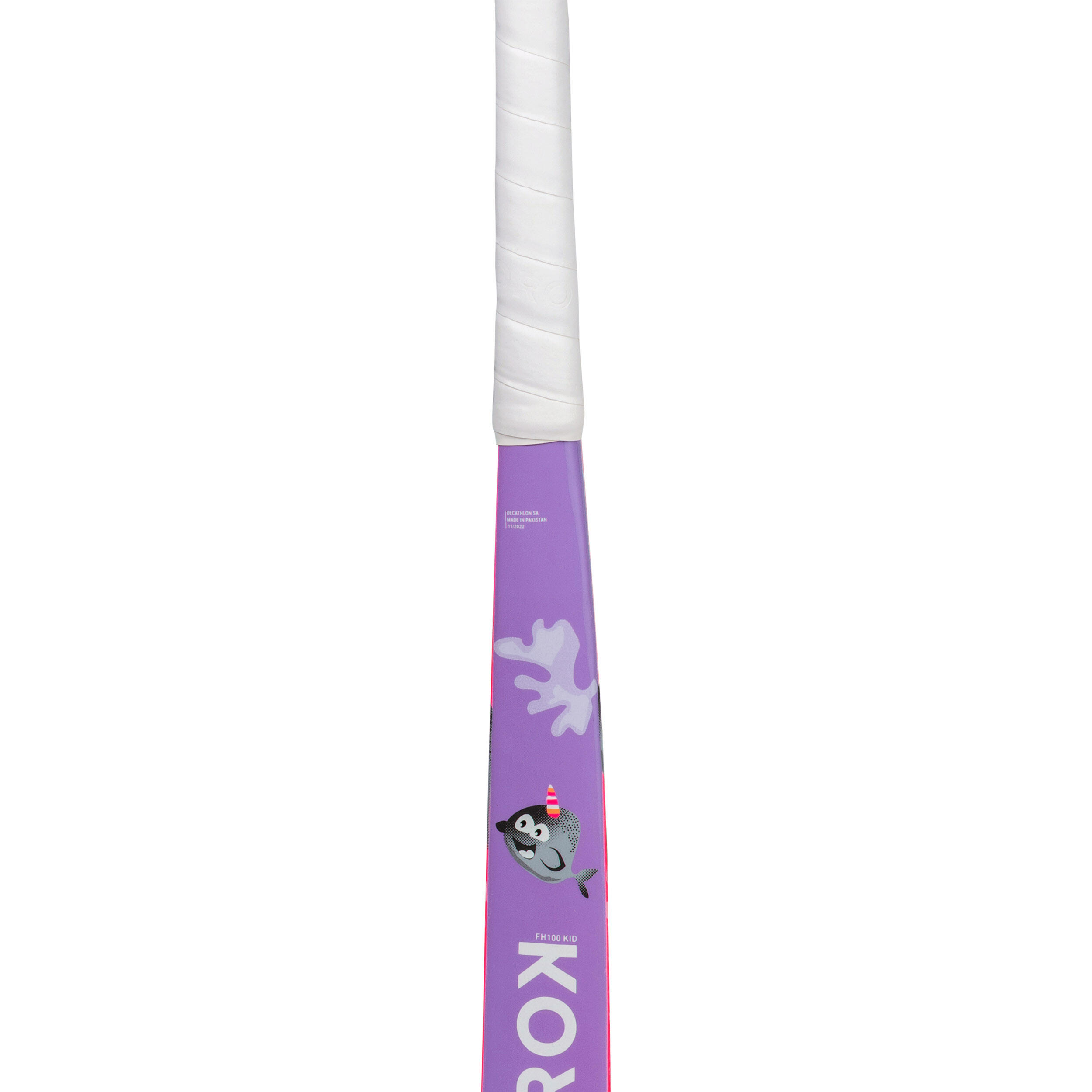 Kids' Wood Field Hockey Stick FH100 - Narwhal 11/11