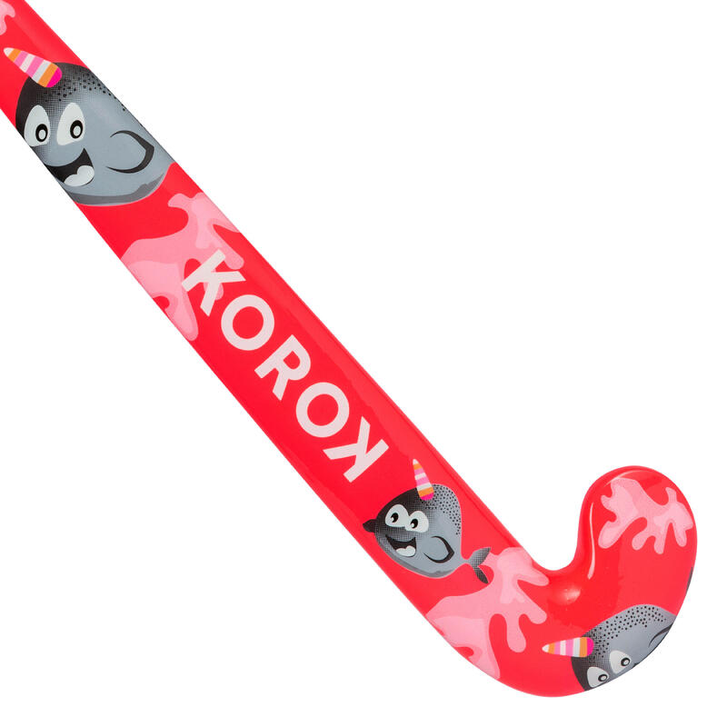 Stick de hockey sur gazon enfant bois FH100 Narval