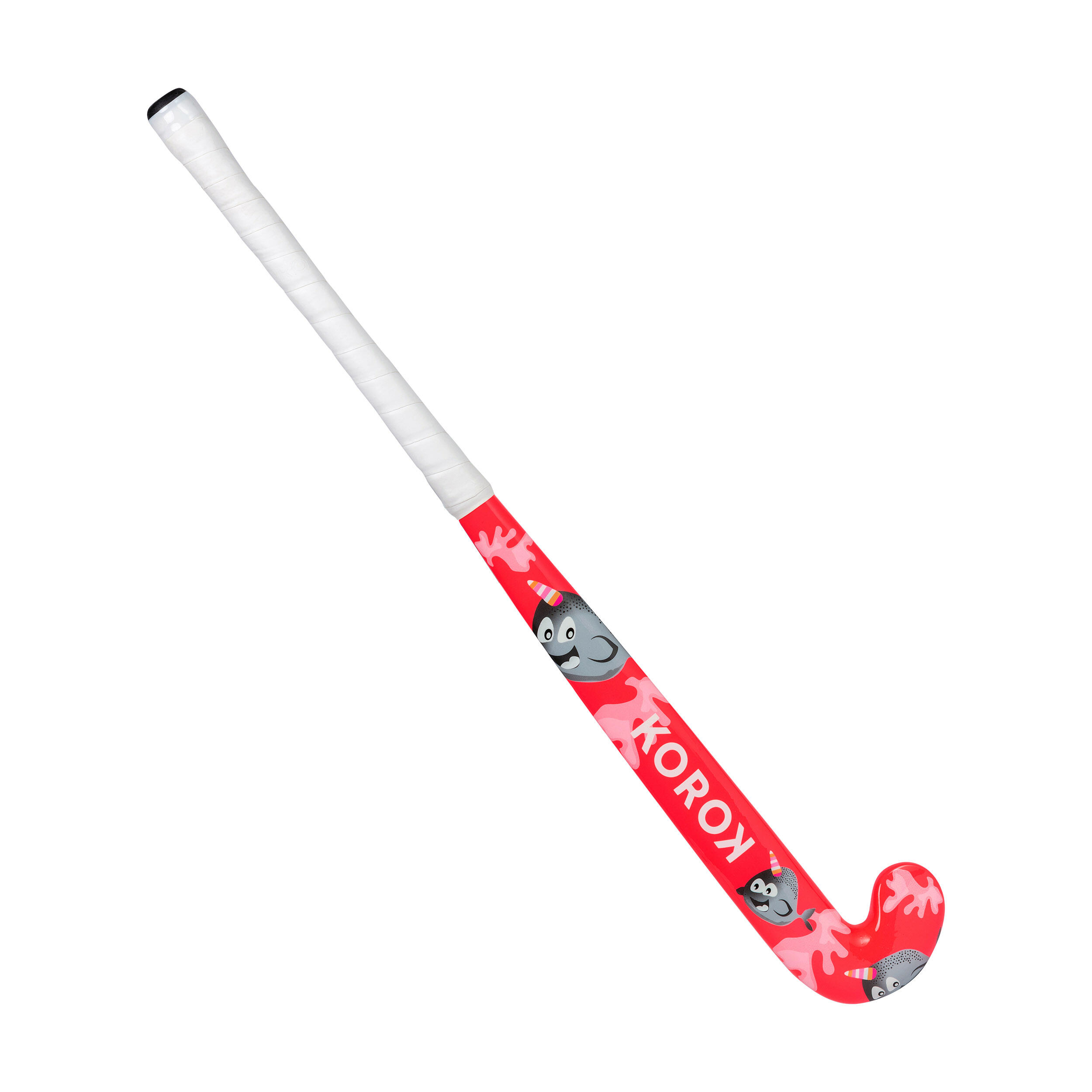 Kids' Wood Field Hockey Stick FH100 - Narwhal 8/11