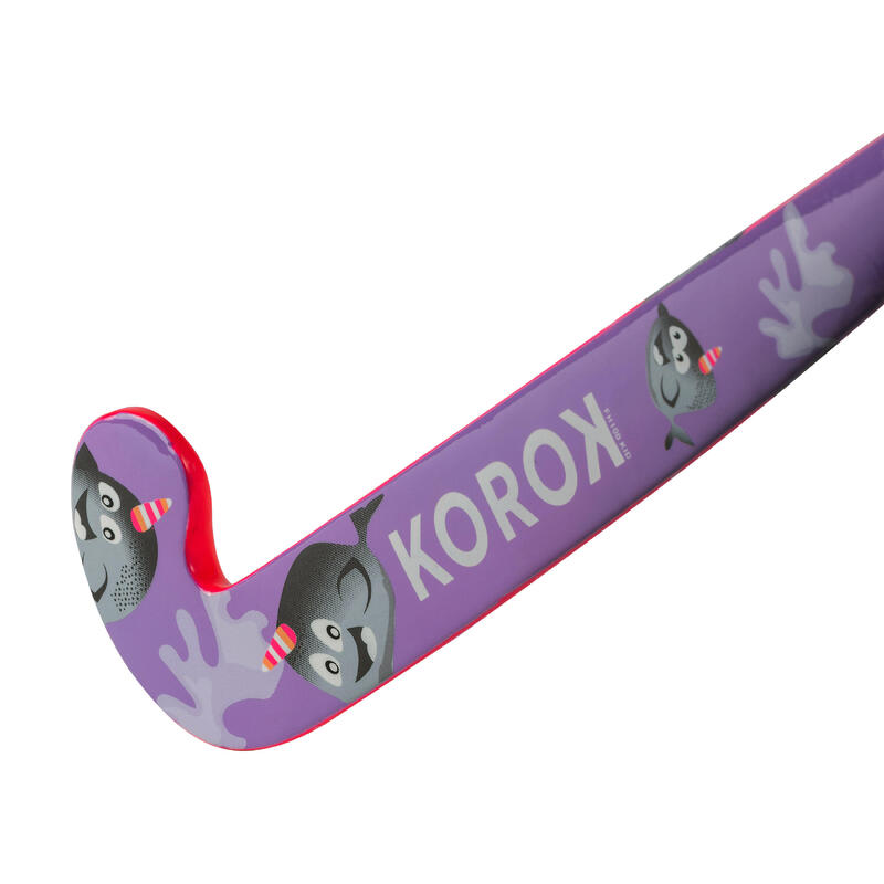 Stick de hockey sur gazon enfant bois FH100 Narval