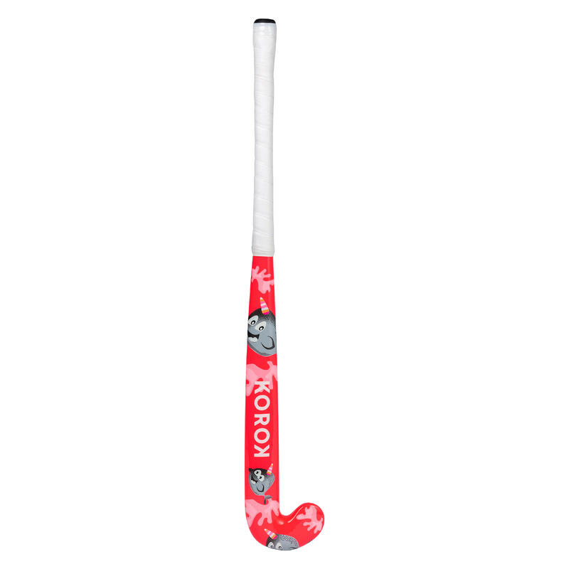 Hockeystick voor kinderen hout FH100 walvis