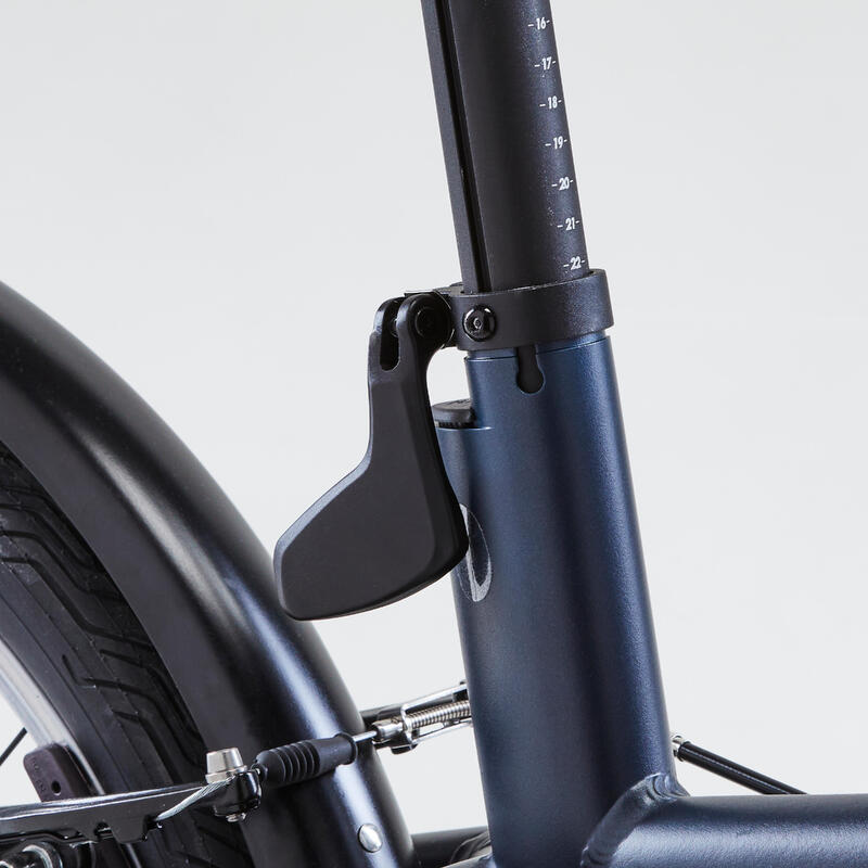 Collarino ergonomico bici pieghevole 35mm nero