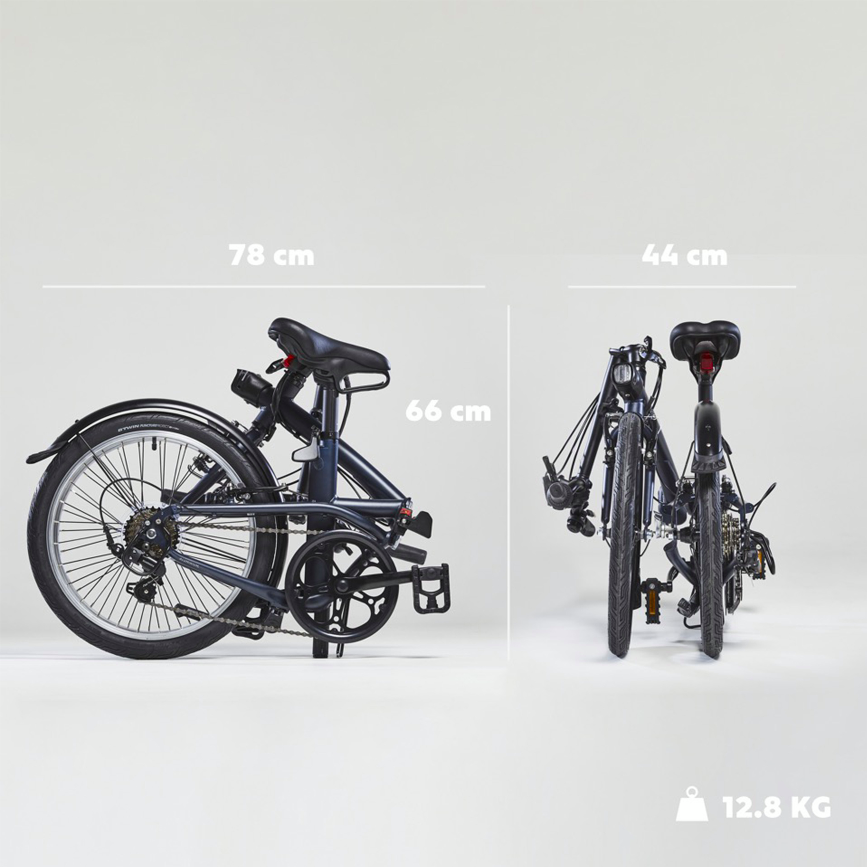 Boucle Magnétique Pour Vélo Pliant - Fixation Rapide, Maintien Ferme, En Fer Et Aimant