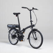 Bicicleta Eléctrica Plegable E Fold 100 Negro