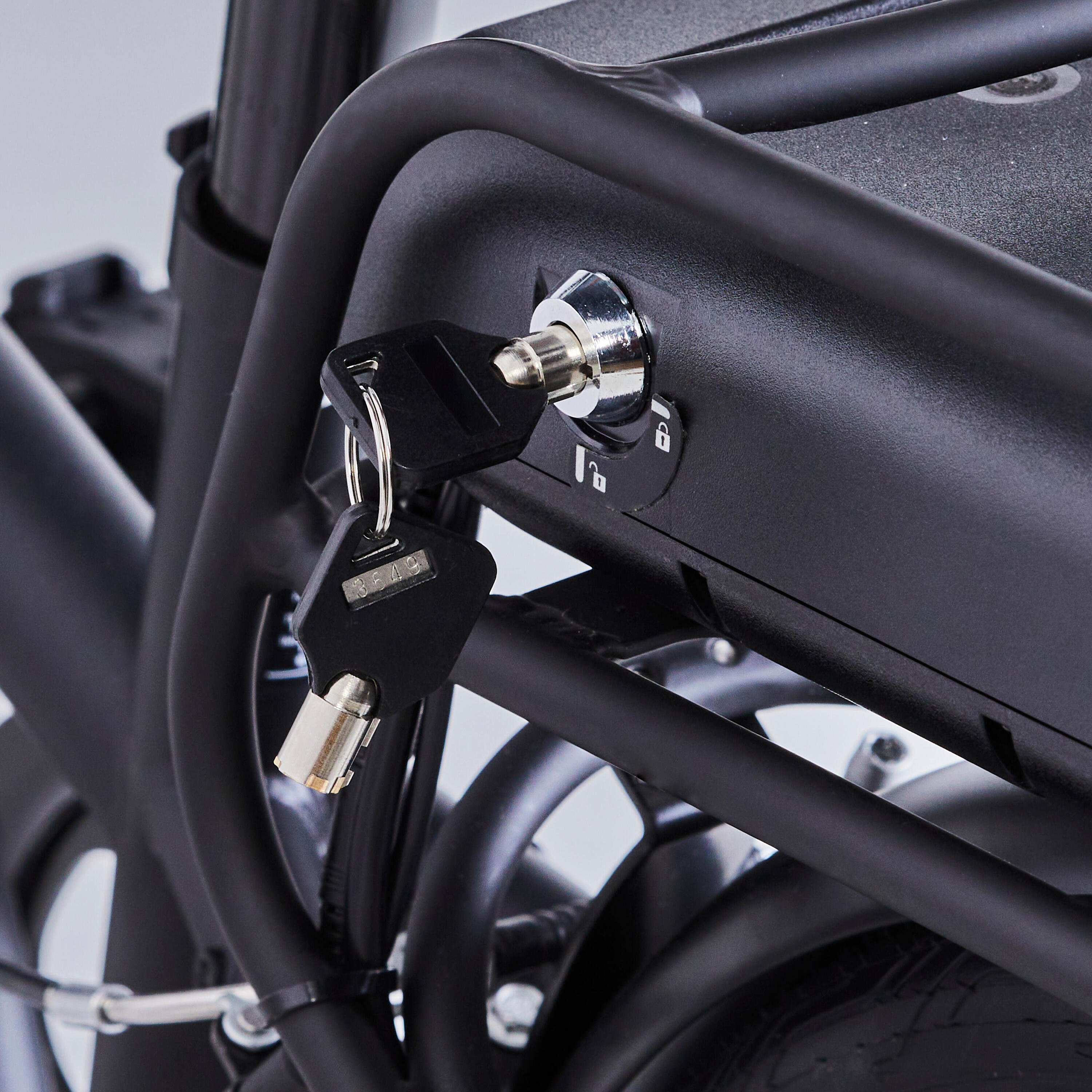 Electric Folding Bike E-Fold 100 - Black 10/16