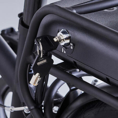 Велосипед електричний складаний E-Fold 100 чорний