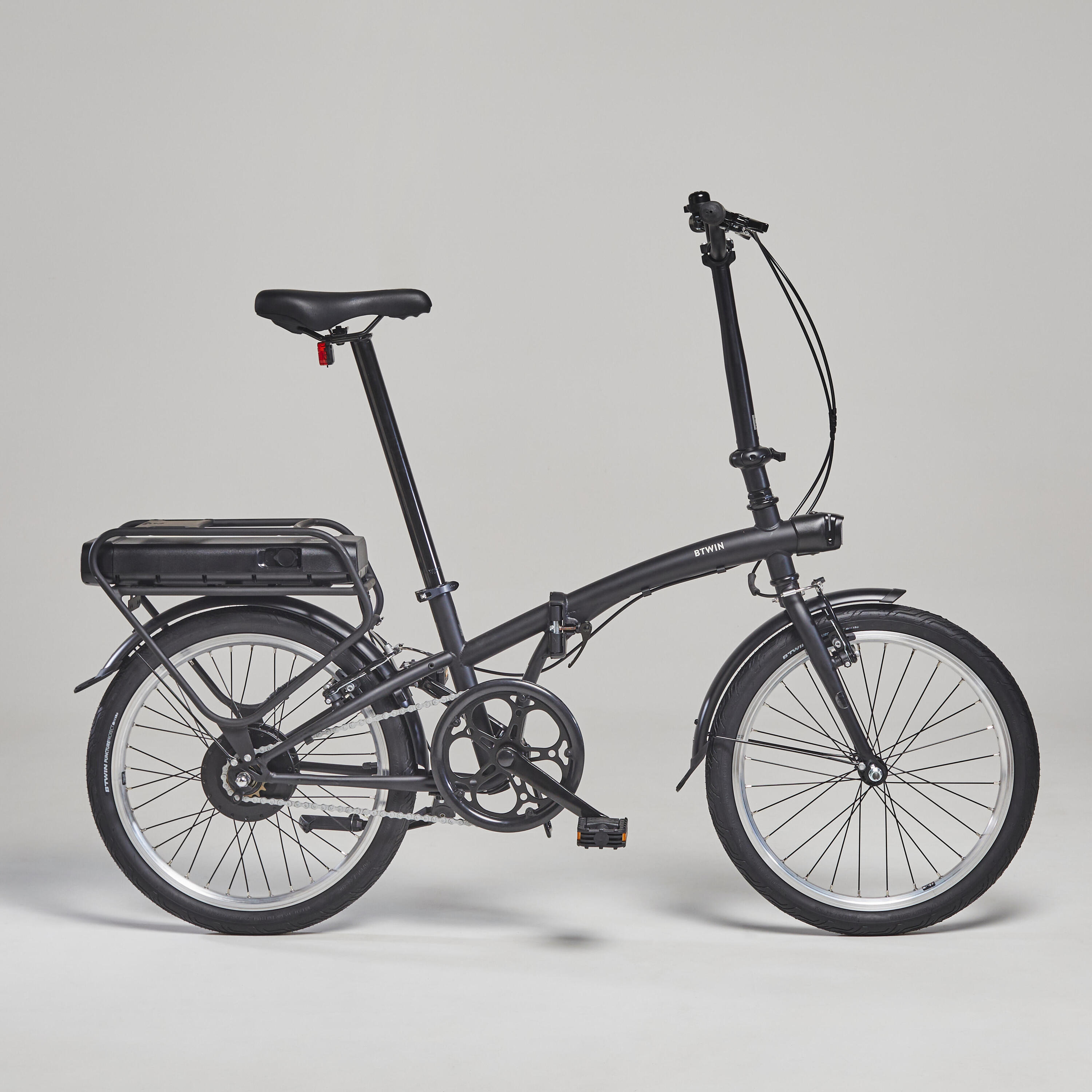 Electric Folding Bike E-Fold 100 - Black 9/16