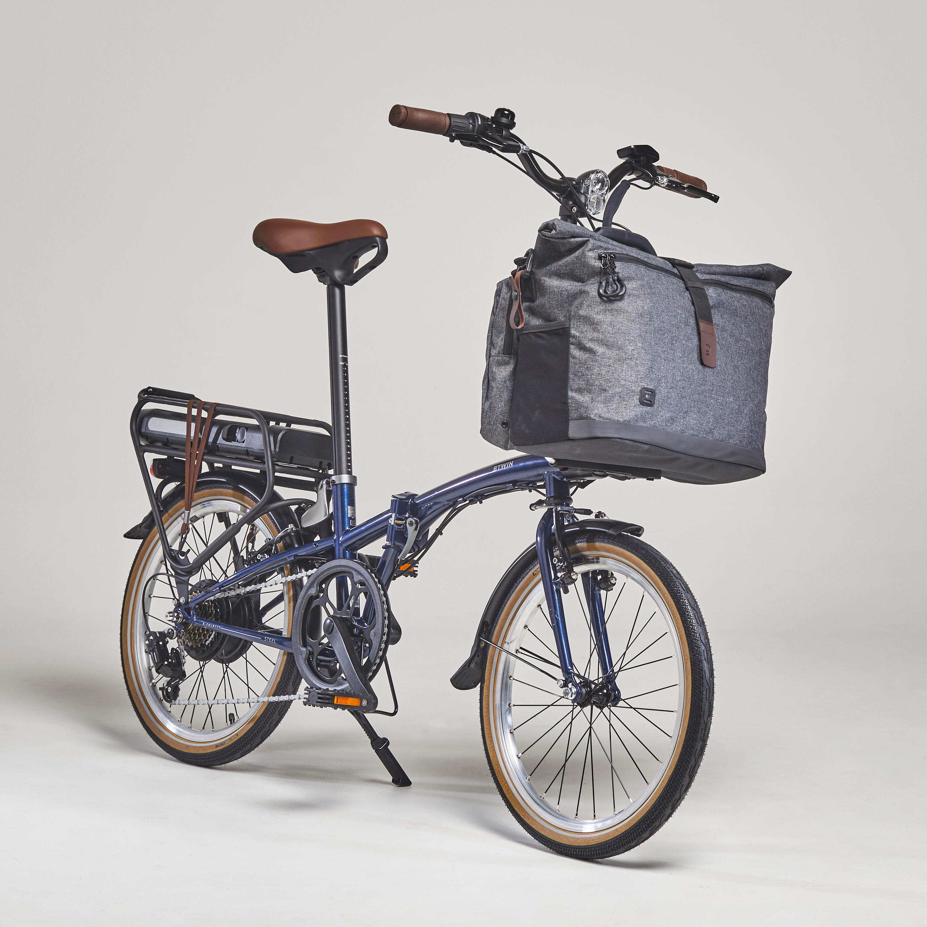 Elektrische vouwfiets E-Fold 500 blauw 30/45