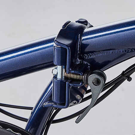 Elektrinis sulankstomas dviratis „E-Fold 500“, mėlynas