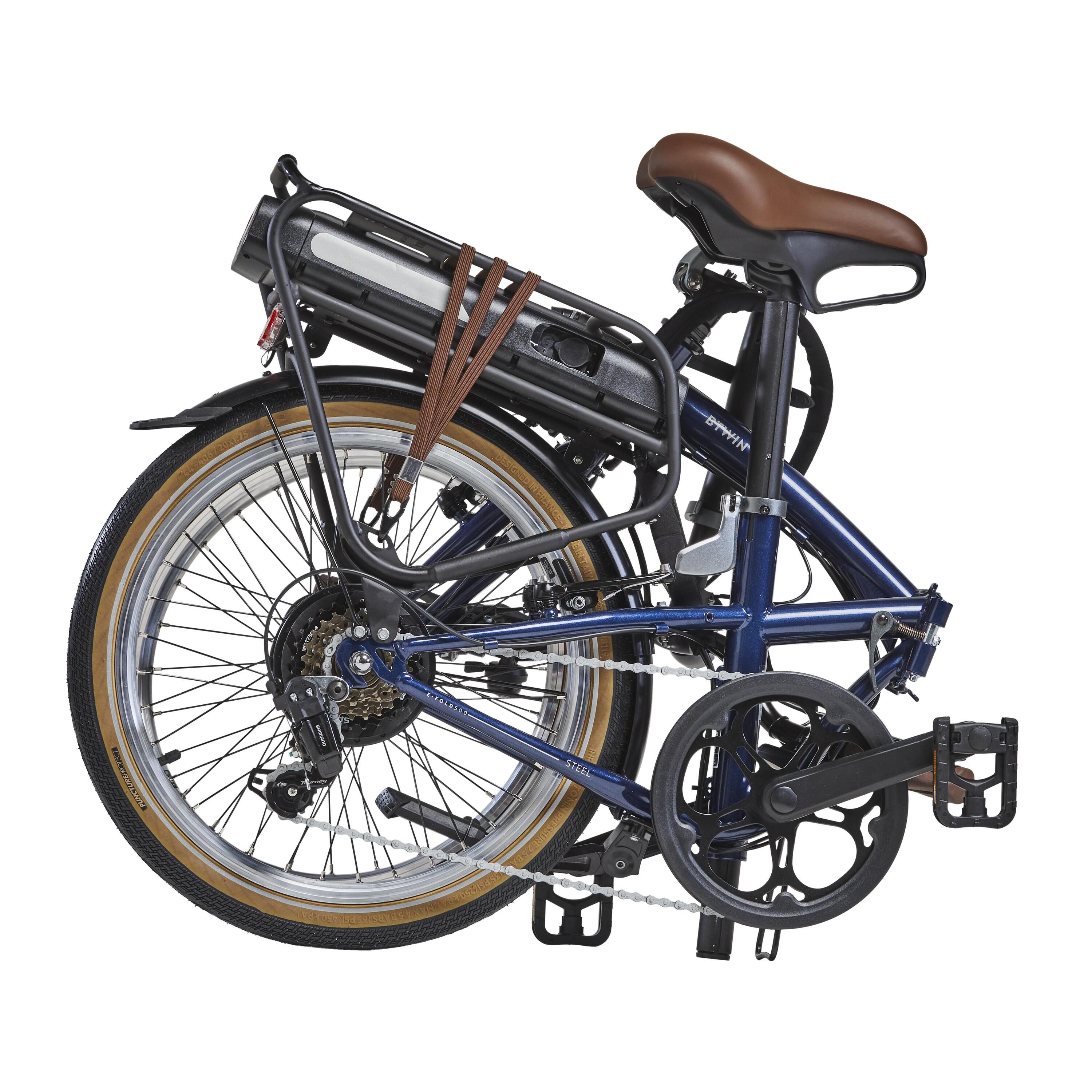 Elektrische vouwfiets E-Fold 500 blauw 23/45