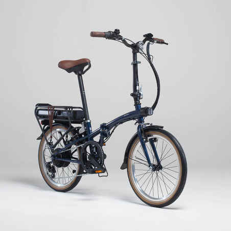 Electric Folding Bike E-Fold 500 - Blue