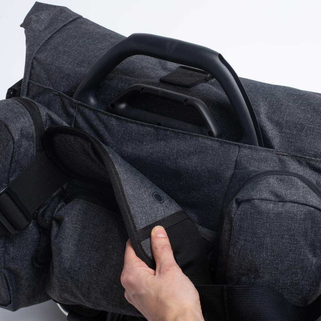 Besace avant 1 seconde clip vélo pliant 25L