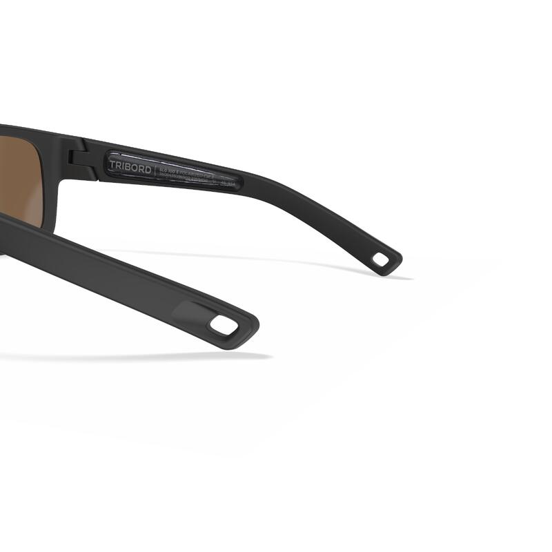 Sonnenbrille Segeln polarisierend schwimmfähig - Sailing 100 Grösse S schwarz