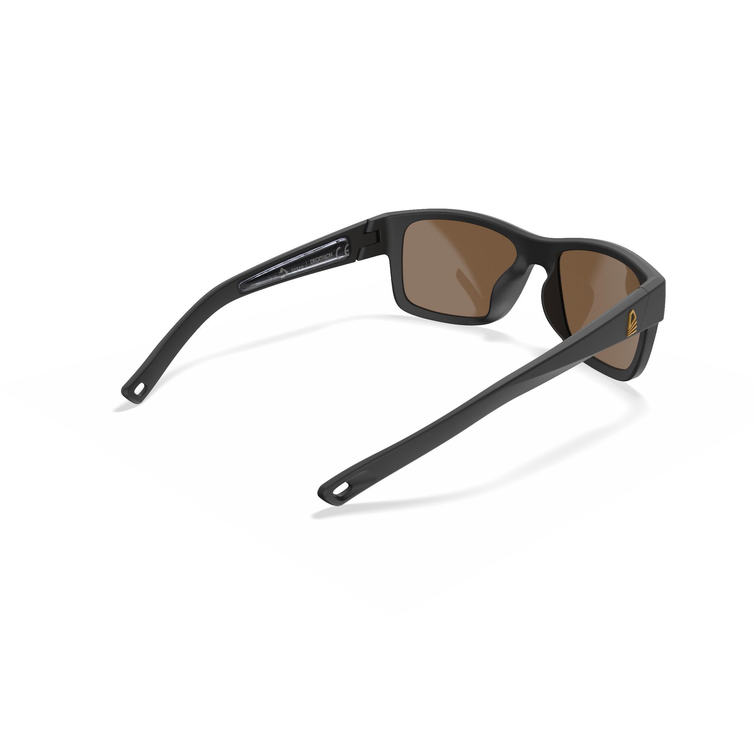 Sailing Floating Polarised Sunglasses SAILING 100 Size S Black 6/9