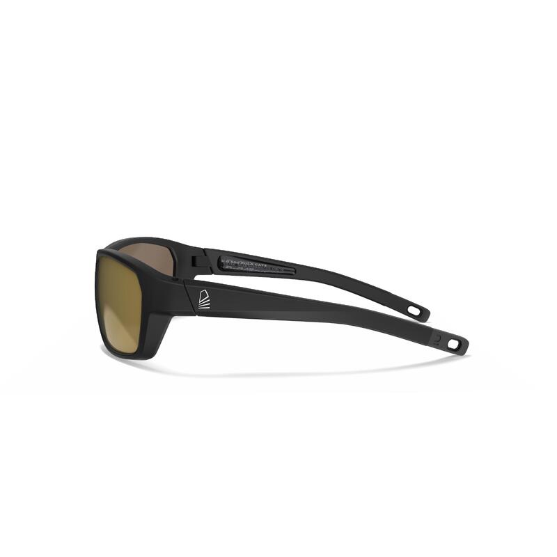 Lunettes de soleil polarisées flottantes voile adulte 500 taille S noir gold