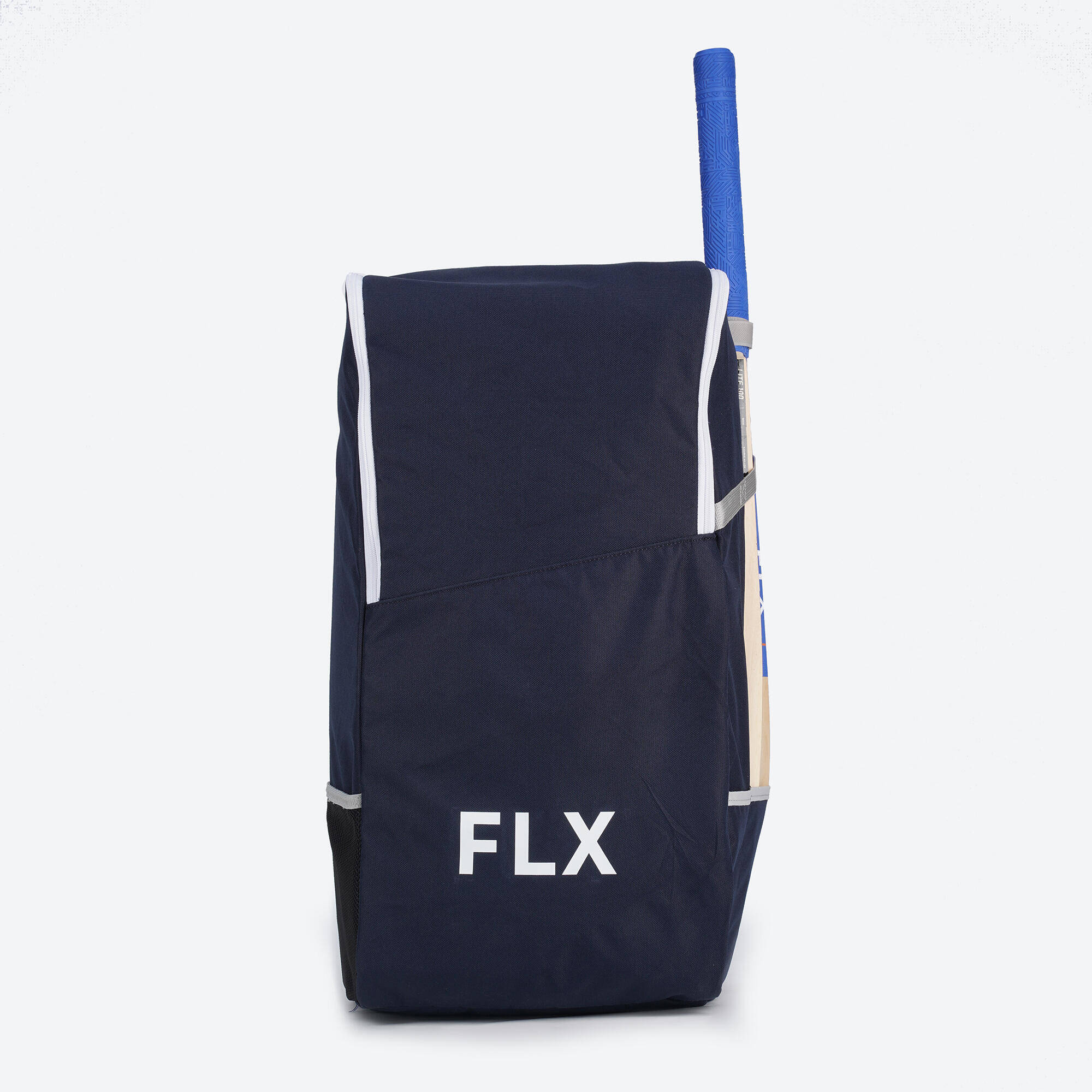 Kids' Cricket Kit Bag 50L Adjustable Strap Navy Blue -  1
