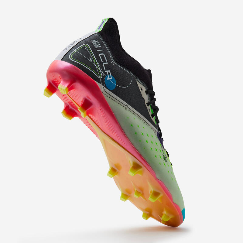 Ghete de fotbal CLR.ELITE JAGUAR BOOST FG Gri Adulți