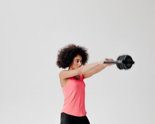 DÉBARDEUR DE FITNESS À DOS NAGEUR POUR FEMME