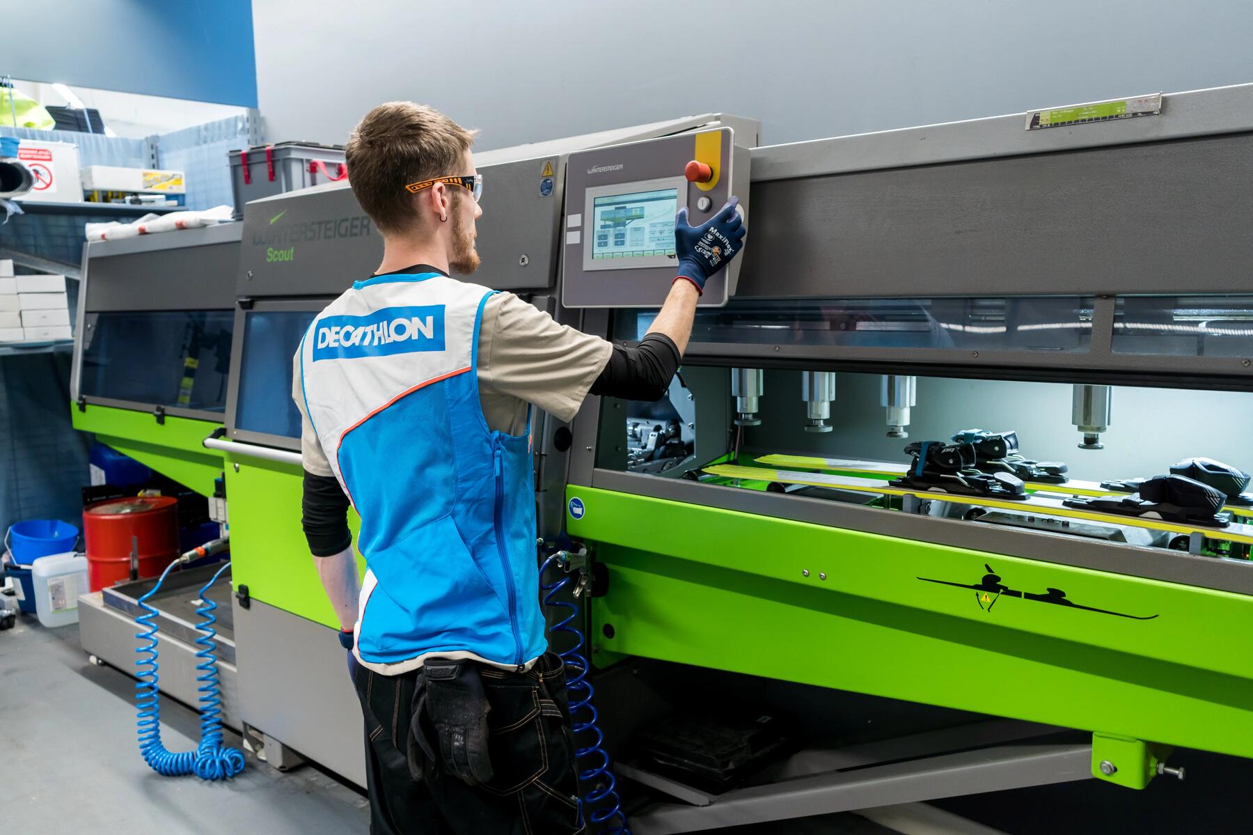 Waxmachine voor ski's