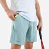 Vyriški teniso šortai „Dry“, pilkšvai žali