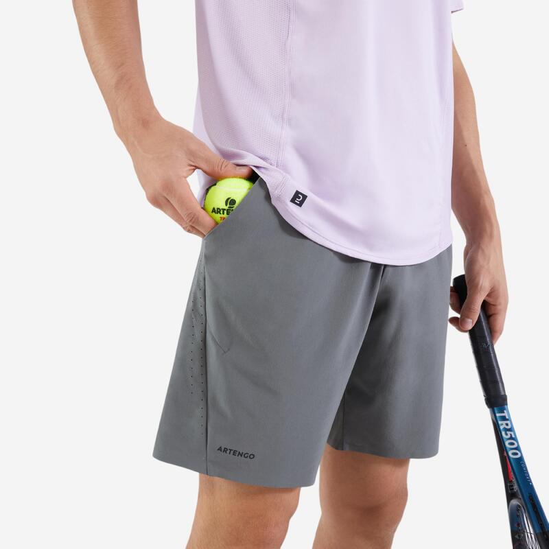 Şort Tenis Dry Kaki Bărbaţi 