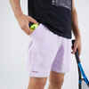 Pánske tenisové šortky Dry+ fialové
