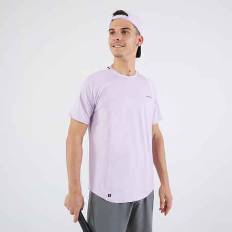 Majica kratkih rukava za tenis Dry RN muška ljubičasto-crna Gaël Monfils
