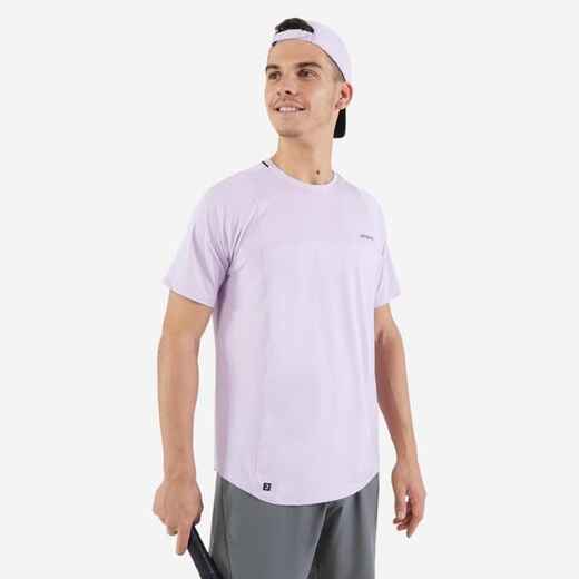 
      Men's Short-Sleeved Tennis T-Shirt Dry - Lilac Gaël Monfils
  