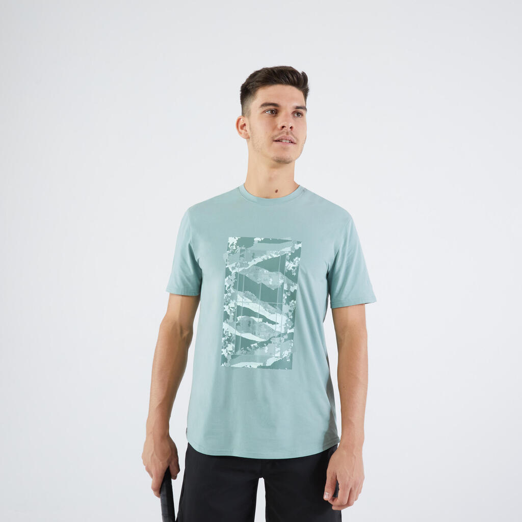 Herren T-Shirt Tennis - Soft kaki