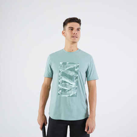 Vyriški teniso marškinėliai „Soft“, molio spalvos