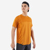 Men's Tennis T-Shirt Short Sleeved Quick Dry Ochre