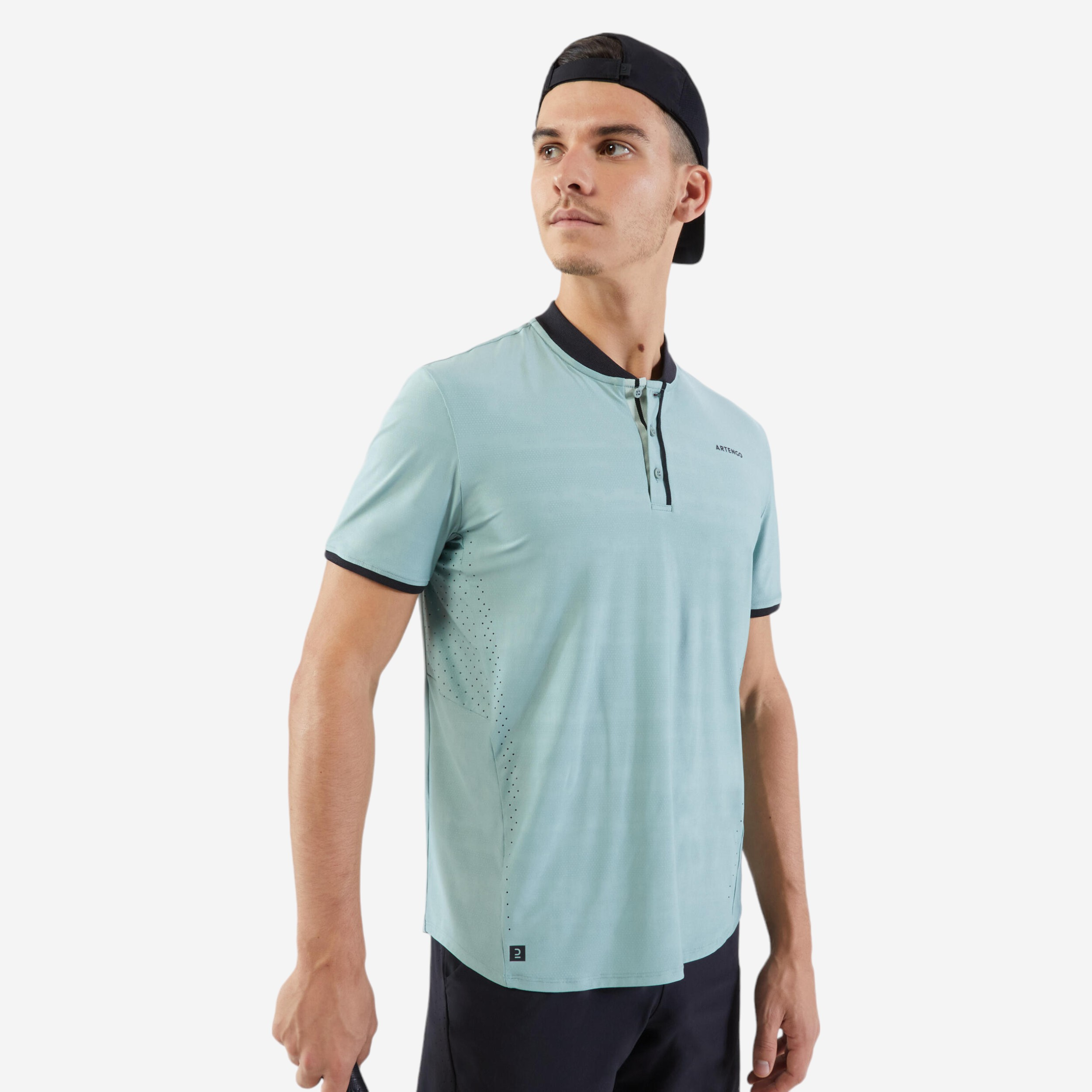 TSHIRT SPORTSWEAR HOMME MANCHES COURTES VERT Taille XL