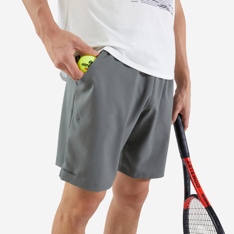 Pánské tenisové kraťasy Essential+ khaki