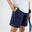 Tennisshort voor heren Essential+ marineblauw