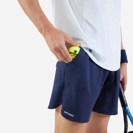 
      Men's Tennis Shorts Dry Court - Navy Blue
  