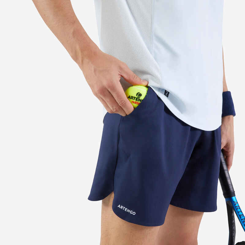 Herren Tennis Shorts - Dry kurz marineblau