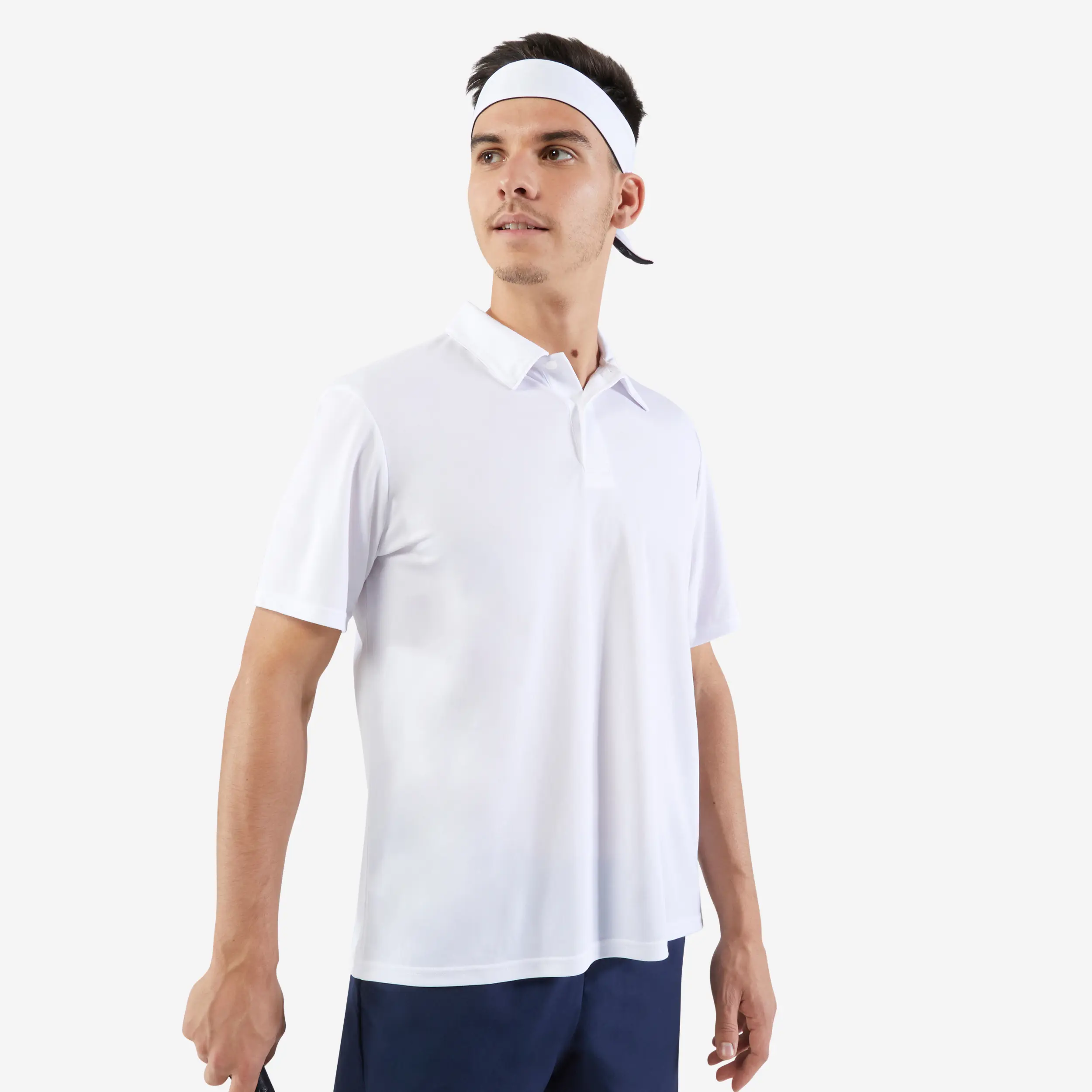 Koszulka polo do tenisa męska Artengo Essential