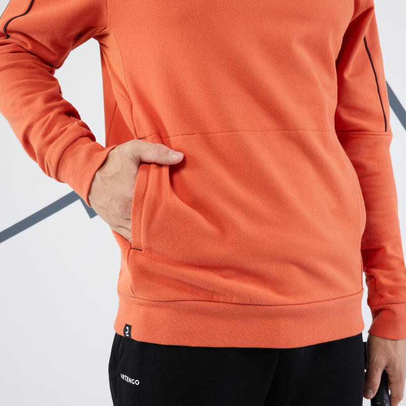 Sudadera con capucha de Tenis Hombre - Soft terracota