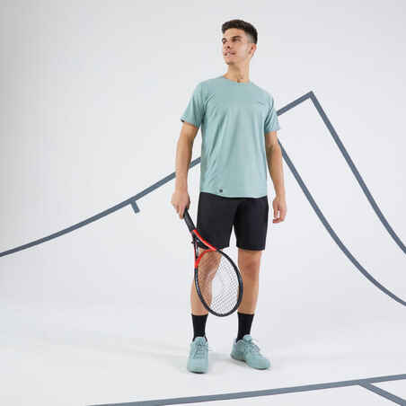 Ανδρικό κοντομάνικο t-shirt τένις Dry RN - Πράσινο Lovat